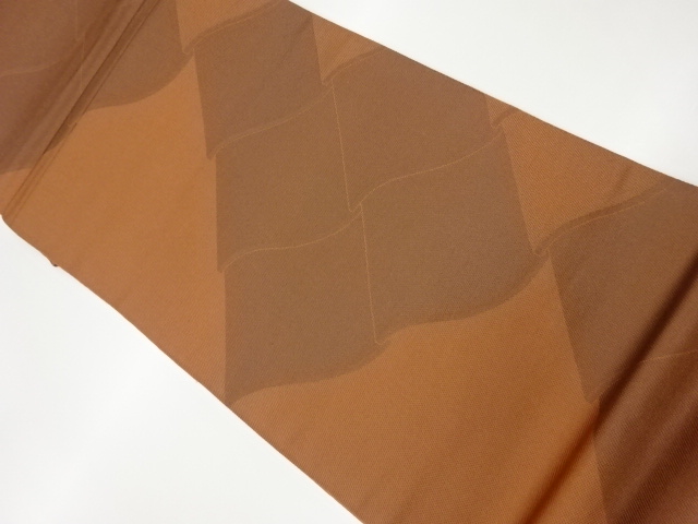 瓦模様織出し袋帯